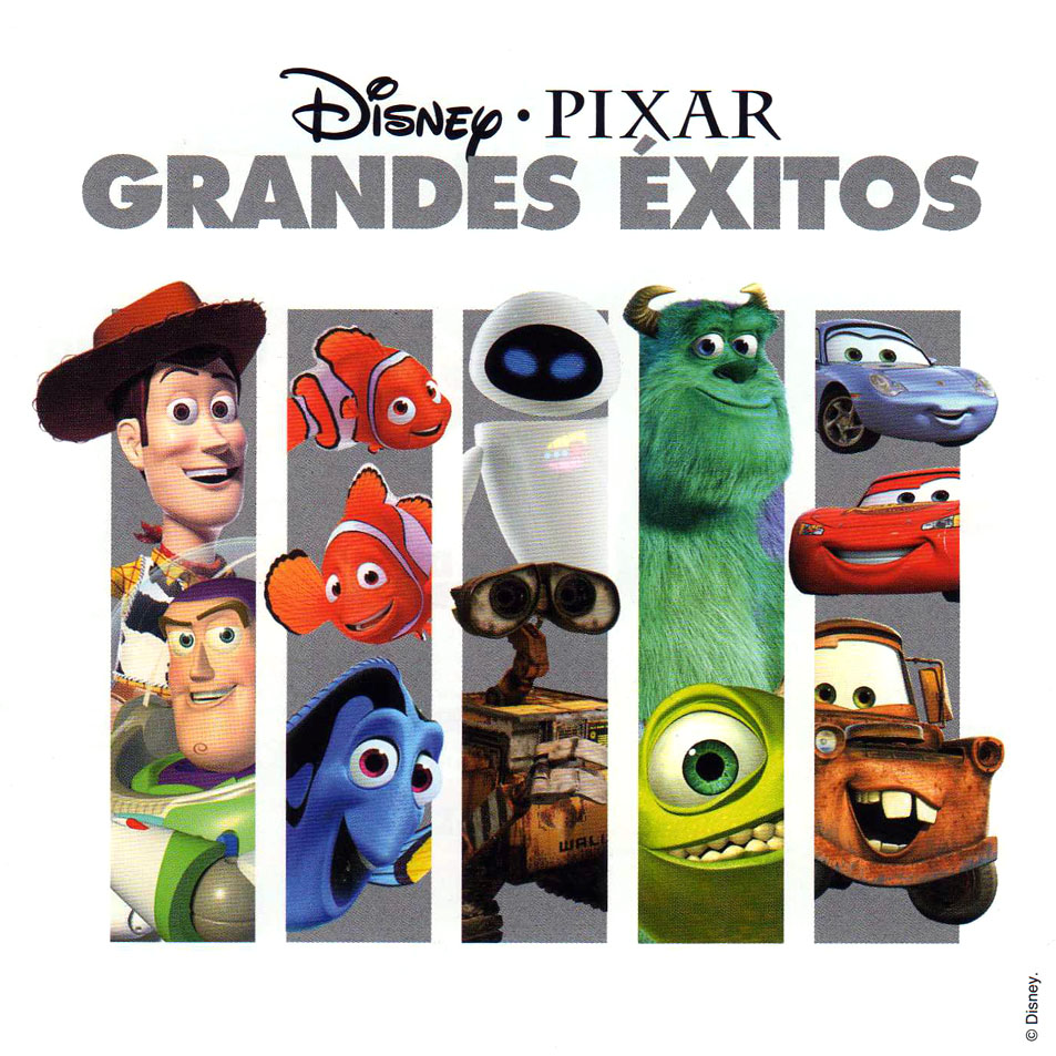 Cartula Frontal de Disney Pixar: Grandes Exitos