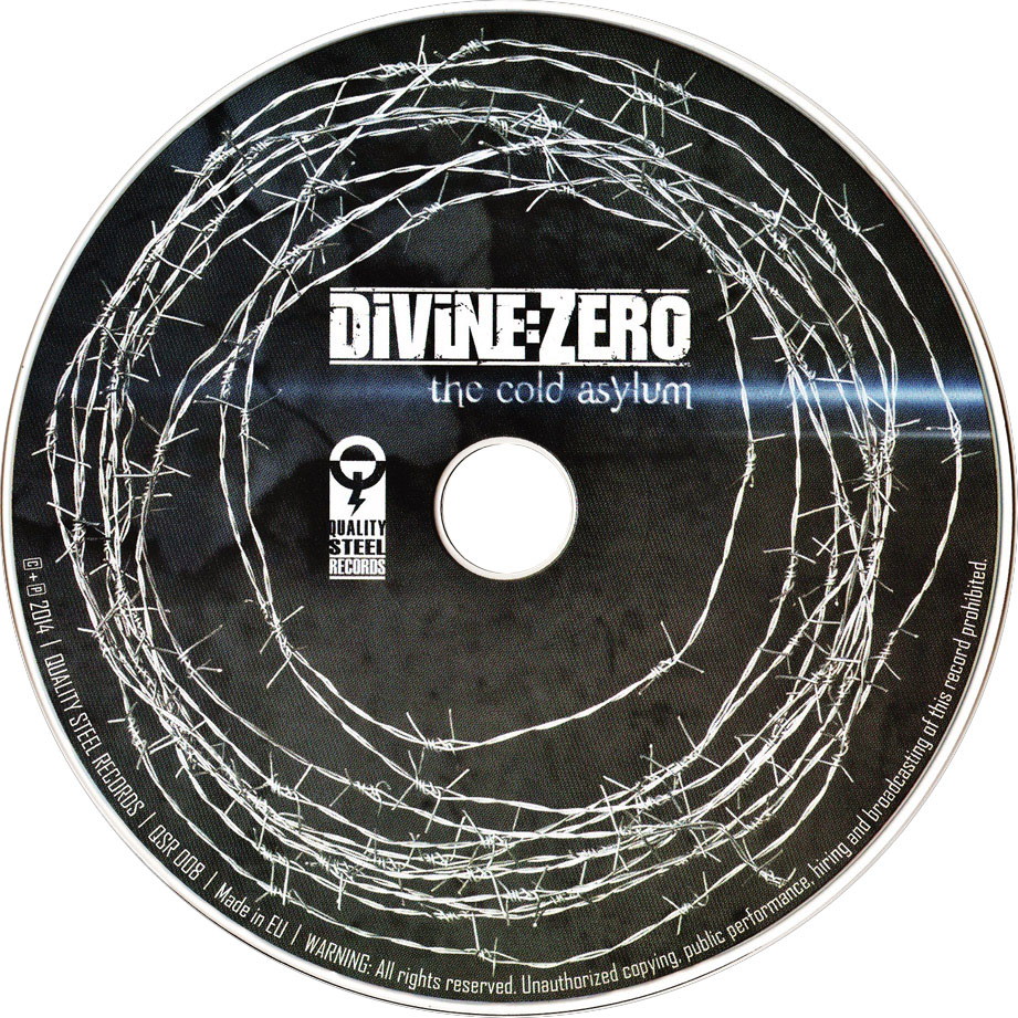 Cartula Cd de Divine:zero - The Cold Asylum