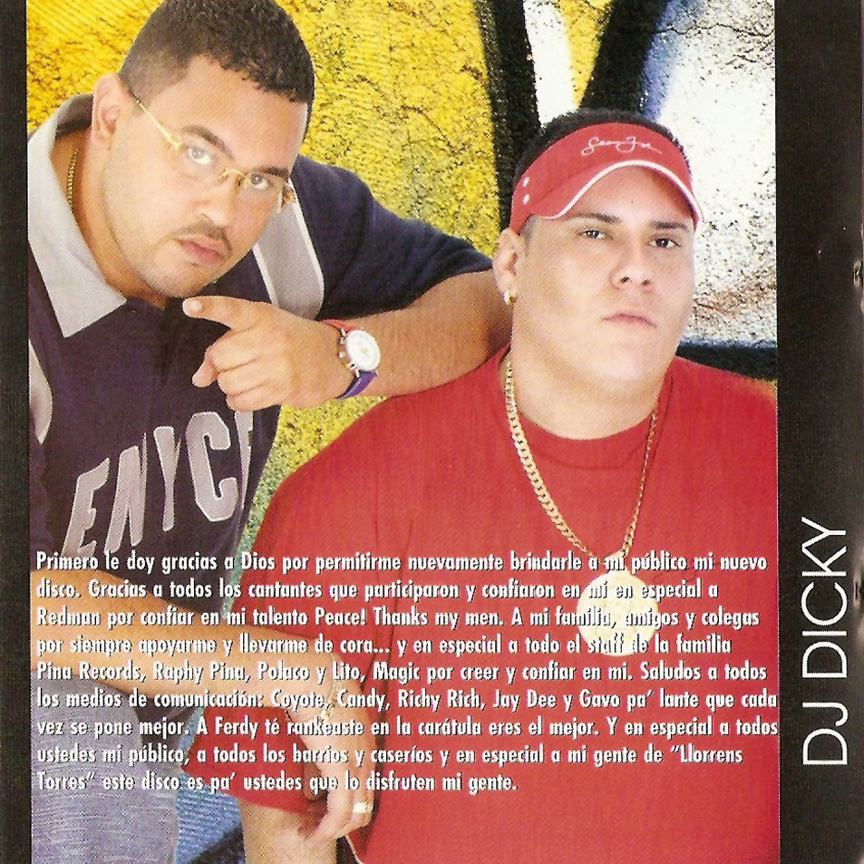 Cartula Interior Frontal de Dj Dicky - No Fear 4: Sin Miedo