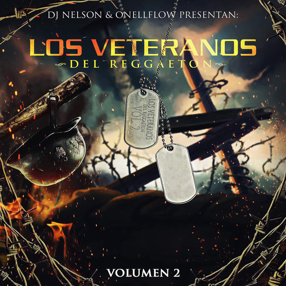 Cartula Frontal de Dj Nelson & Onellflow - Los Veteranos Del Reggaeton Volumen 2