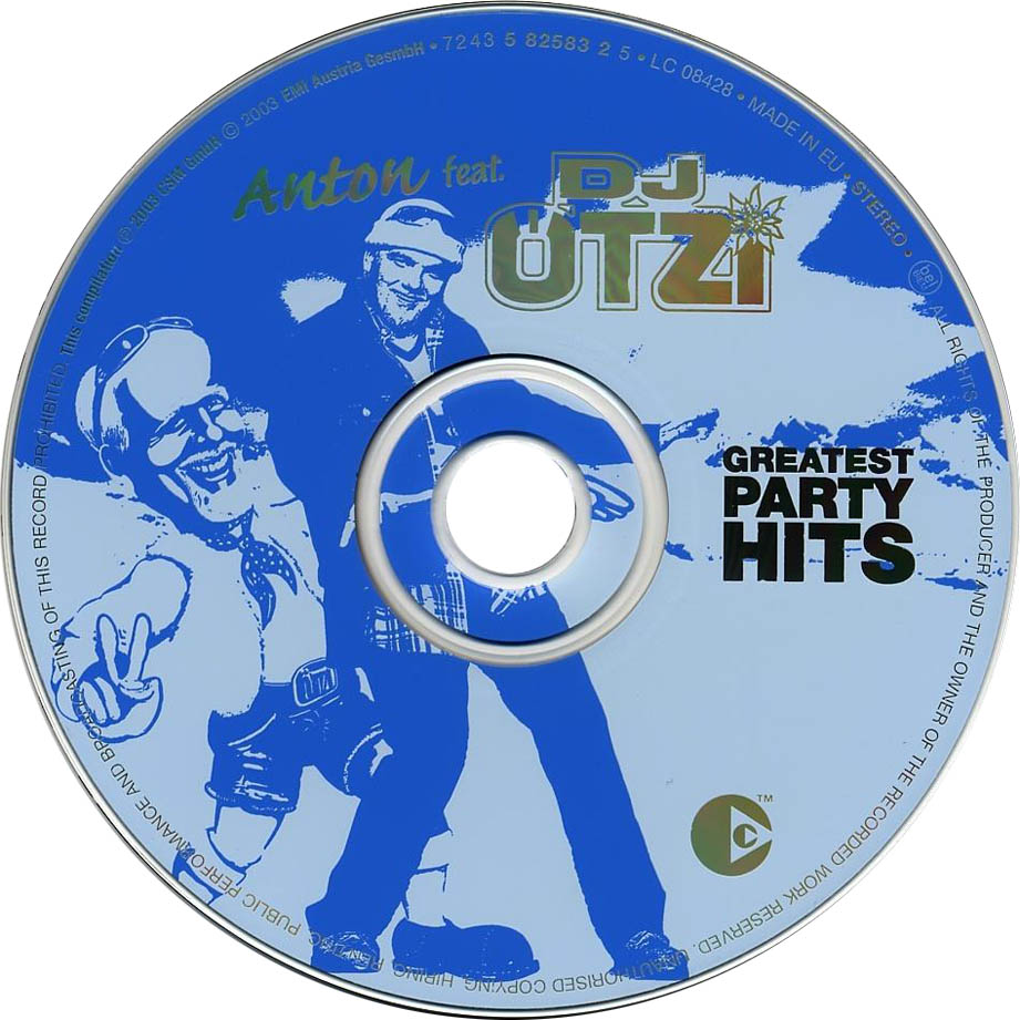 Cartula Cd de Dj tzi - Greatest Party Hits