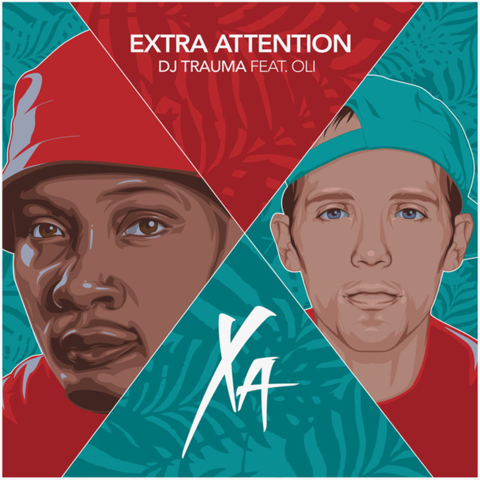 Cartula Frontal de Dj Trauma - Extra Attention (Cd Single)