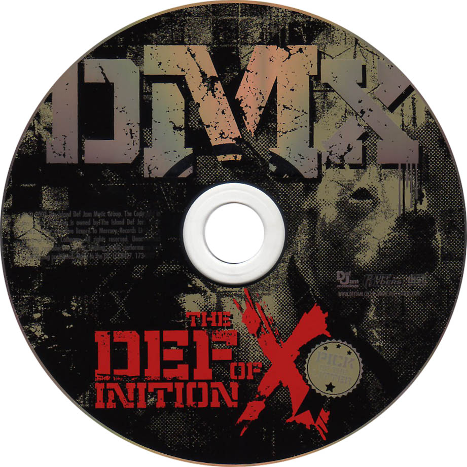 Cartula Cd de Dmx - The Definition Of X: Picker Of Litter
