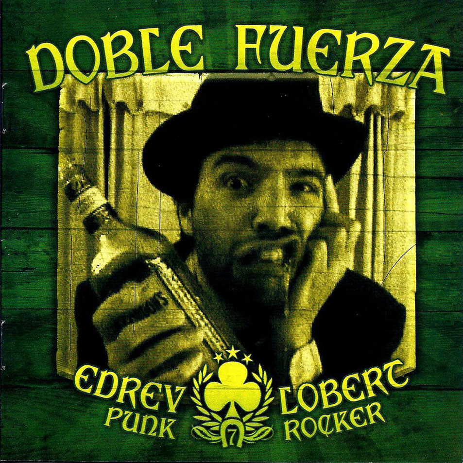 Cartula Frontal de Doble Fuerza - Edrev Lobert Punk Rocker