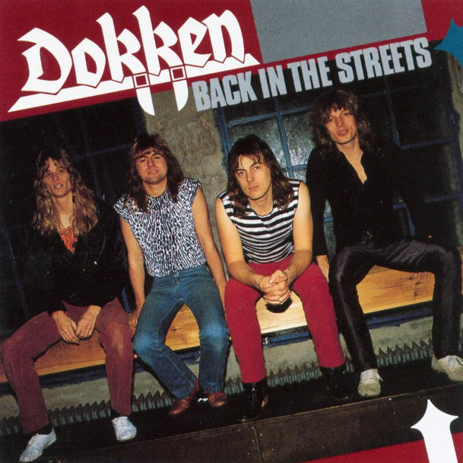 Cartula Frontal de Dokken - Back In The Streets