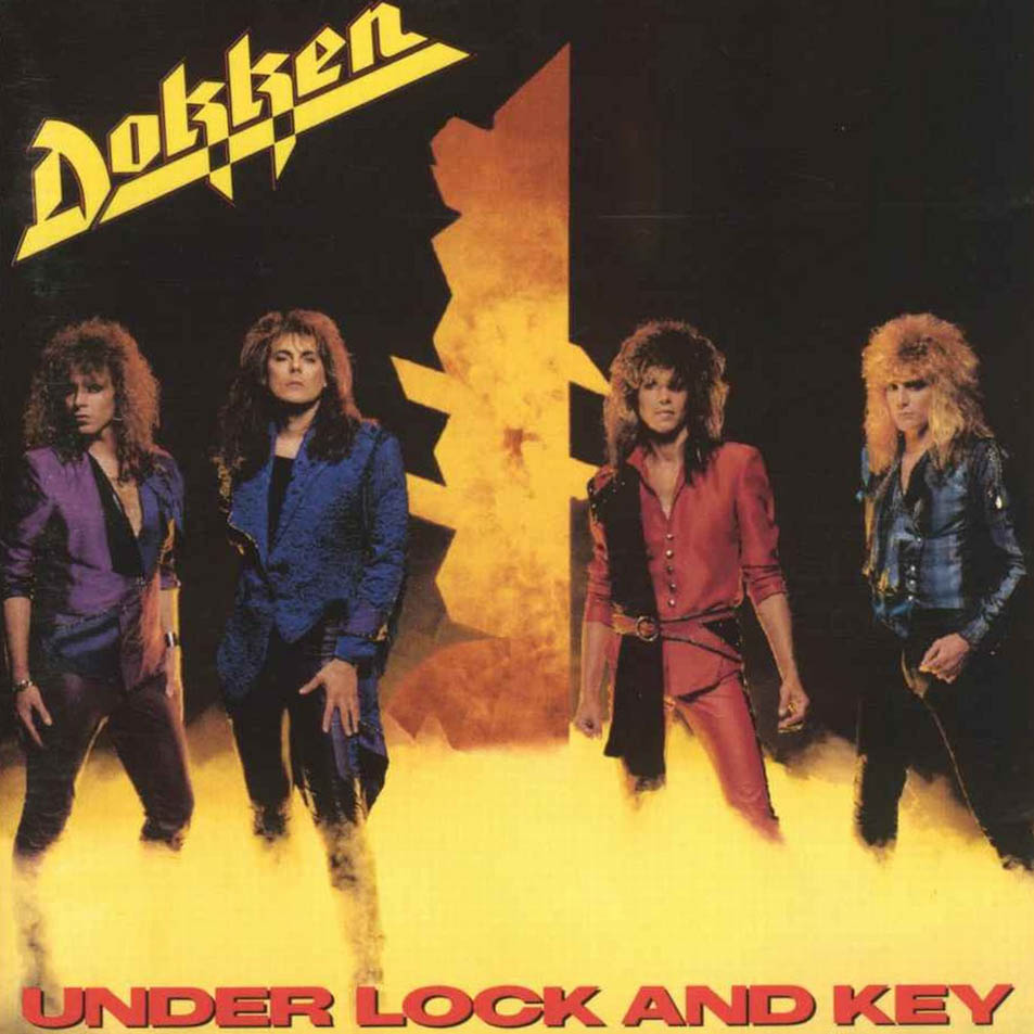 Cartula Frontal de Dokken - Under Lock And Key