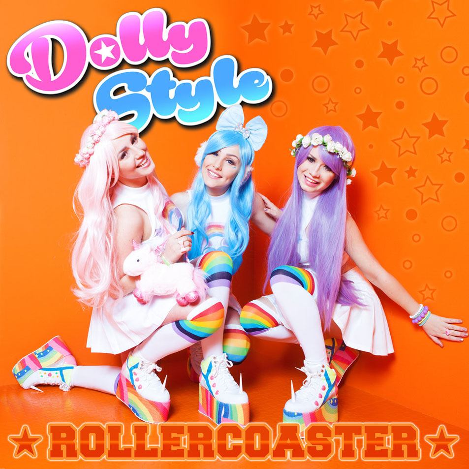 Cartula Frontal de Dolly Style - Rollercoaster (Cd Single)