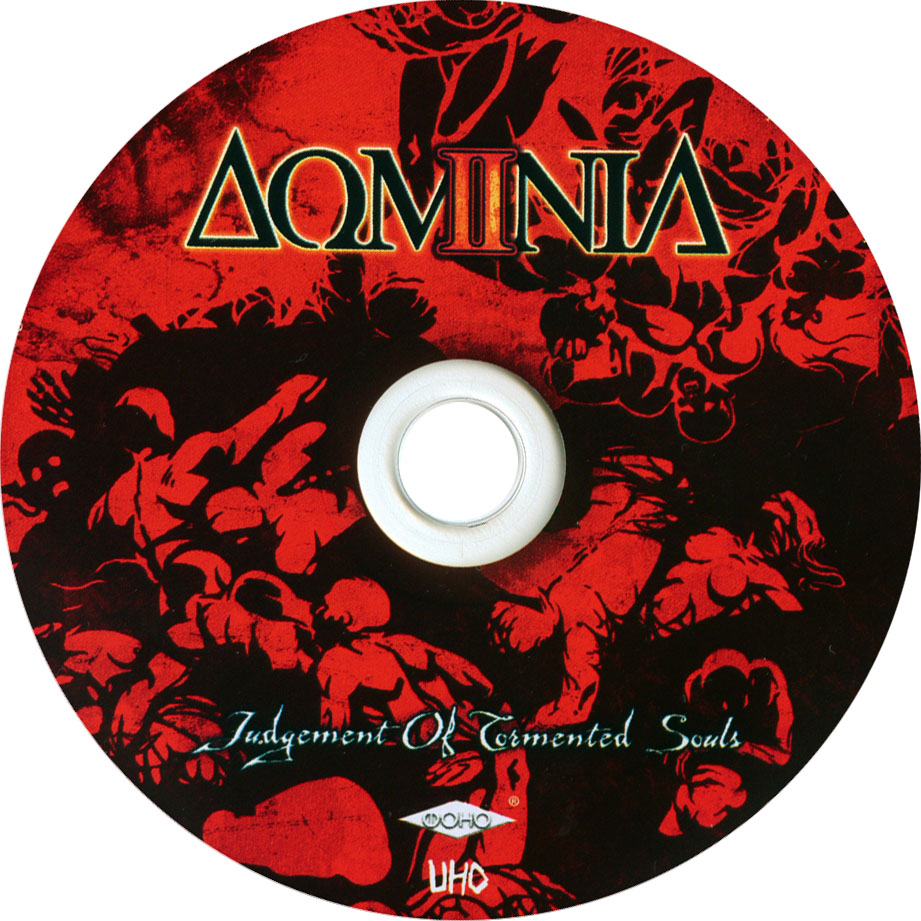 Cartula Cd de Dominia - Judgement Of Tormented Souls