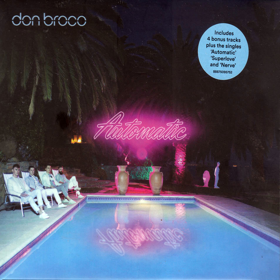 Cartula Frontal de Don Broco - Automatic