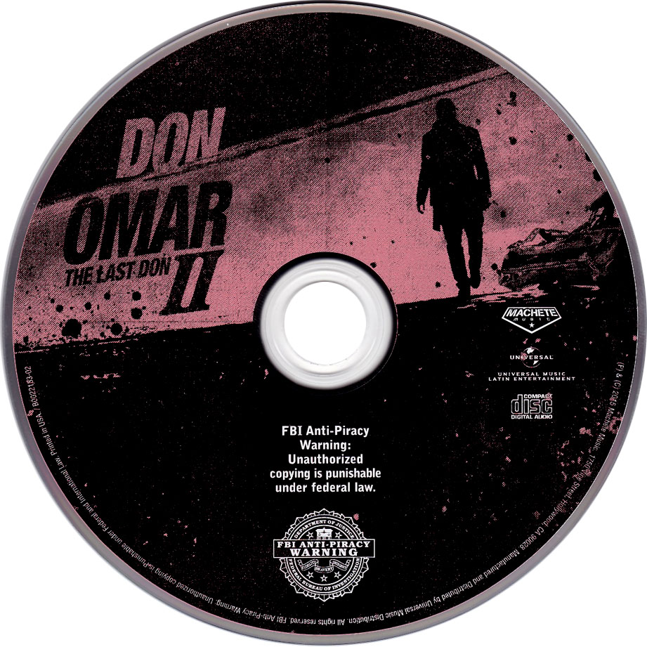 Cartula Cd de Don Omar - The Last Don II