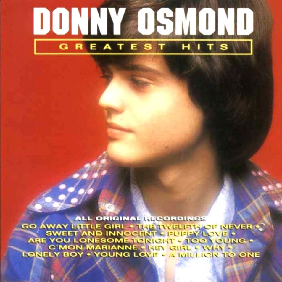 Cartula Frontal de Donny Osmond - Greatest Hits