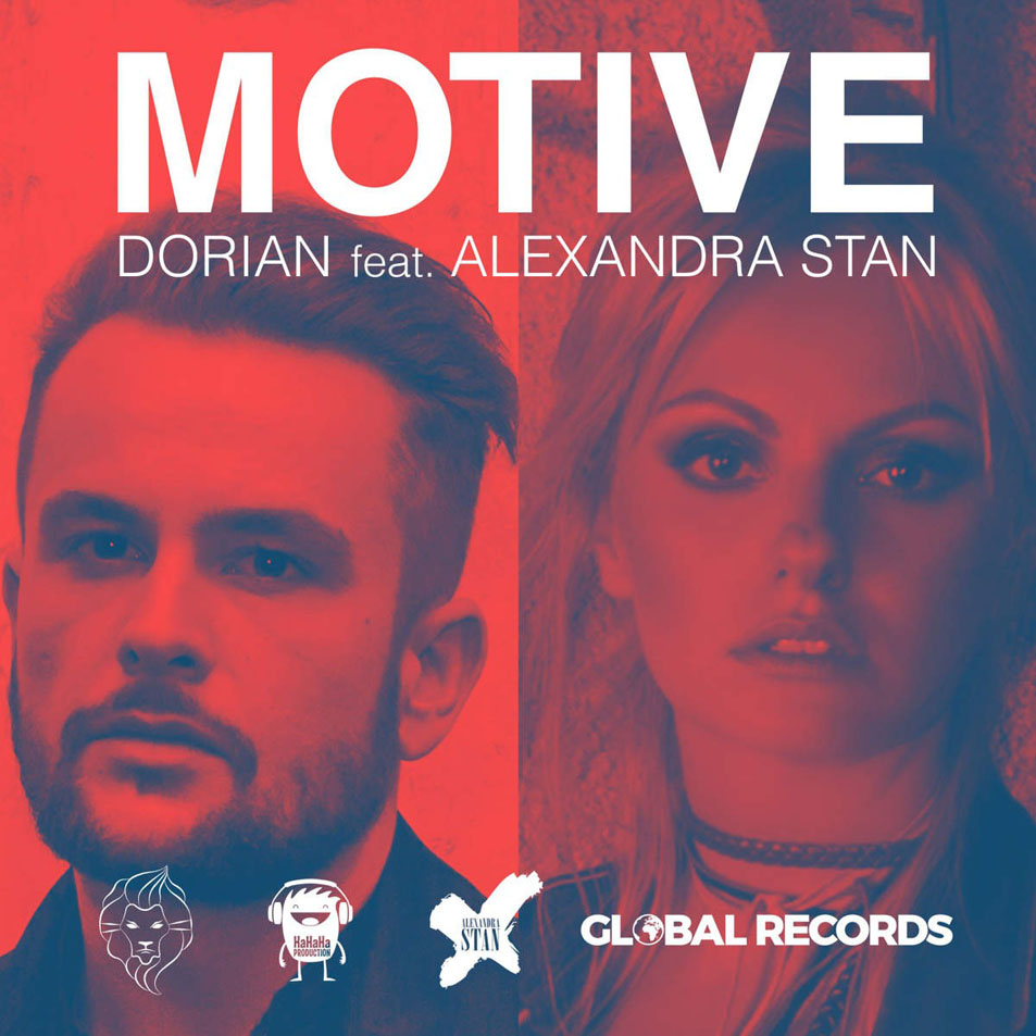 Cartula Frontal de Dorian (Rumania) - Motive (Featuring Alexandra Stan) (Cd Single)