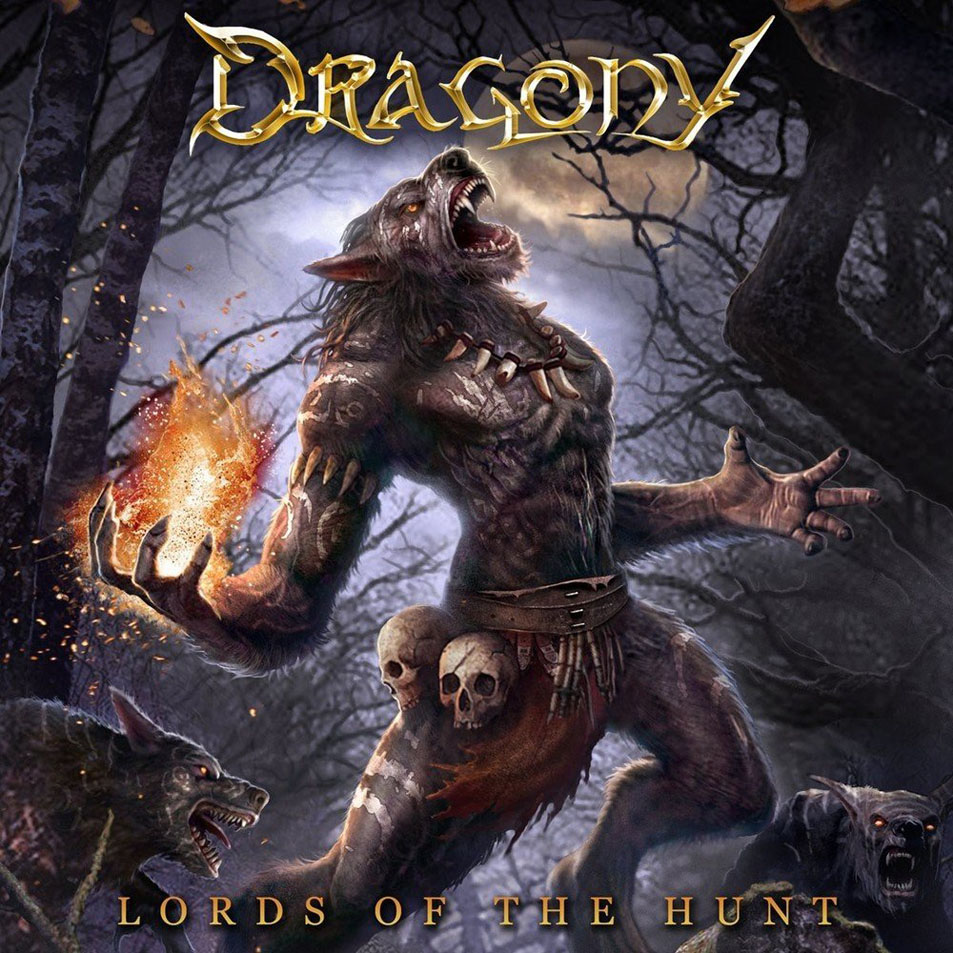 Cartula Frontal de Dragony - Lords Of The Hunt