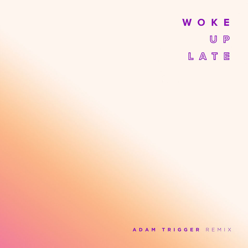 Cartula Frontal de Drax Project - Woke Up Late (Adam Trigger Remix) (Cd Single)