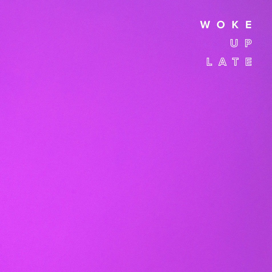 Cartula Frontal de Drax Project - Woke Up Late (Cd Single)