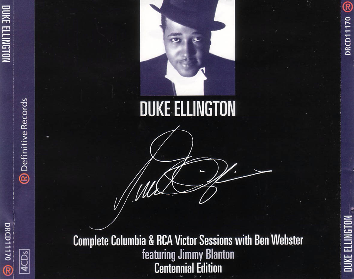 Cartula Frontal de Duke Ellington - Complete Columbia & Rca Victor Sessions With Ben Webster