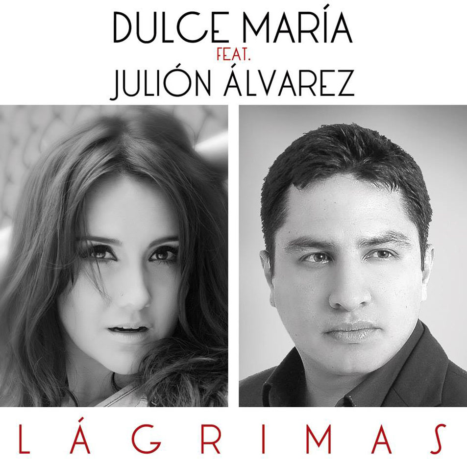 Cartula Frontal de Dulce Maria - Lagrimas (Featuring Julion Alvarez) (Cd Single)
