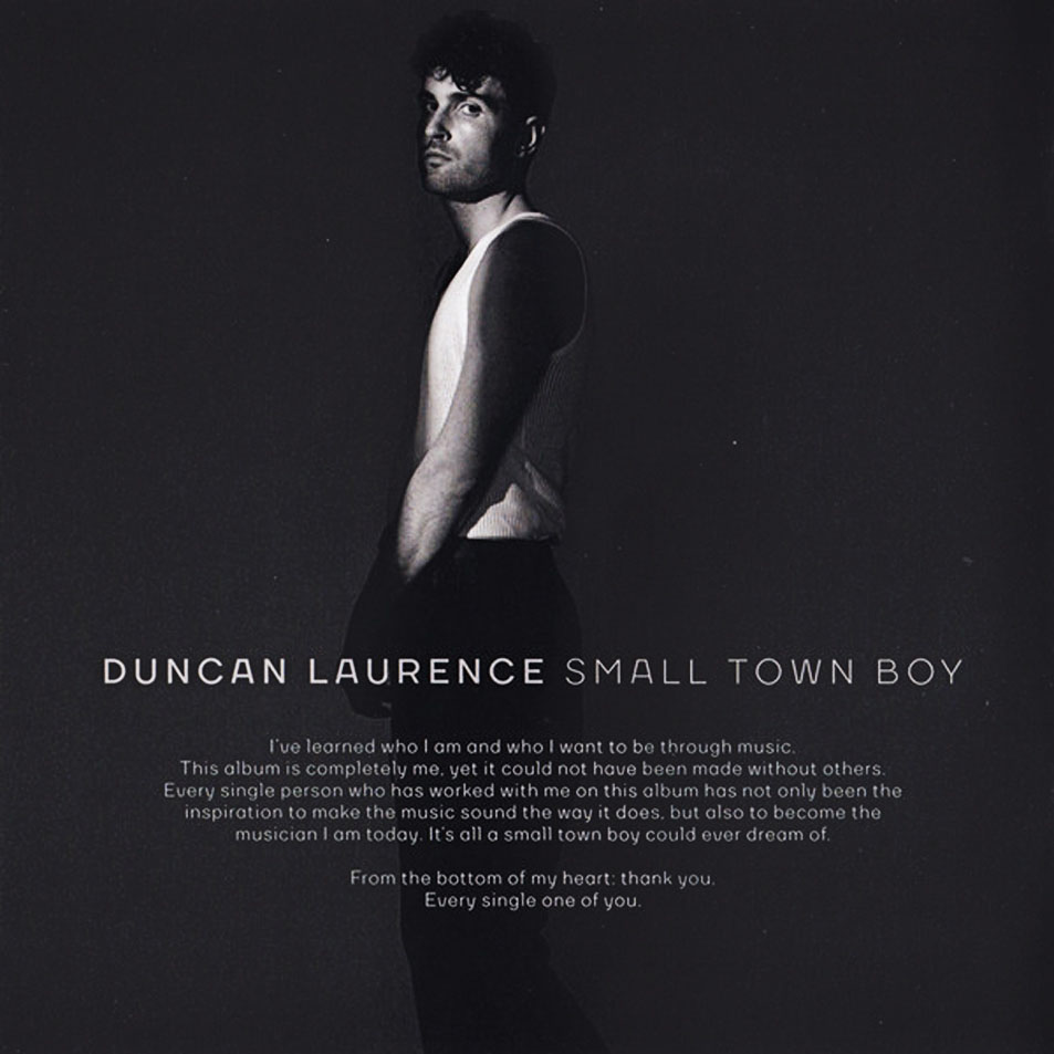 Cartula Interior Frontal de Duncan Laurence - Small Town Boy