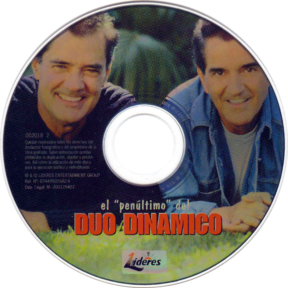 Cartula Cd de Duo Dinamico - El Penultimo Del Duo