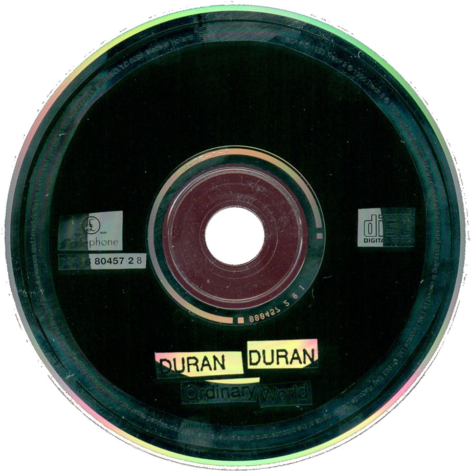 Cartula Cd de Duran Duran - Ordinary World (Cd Single)