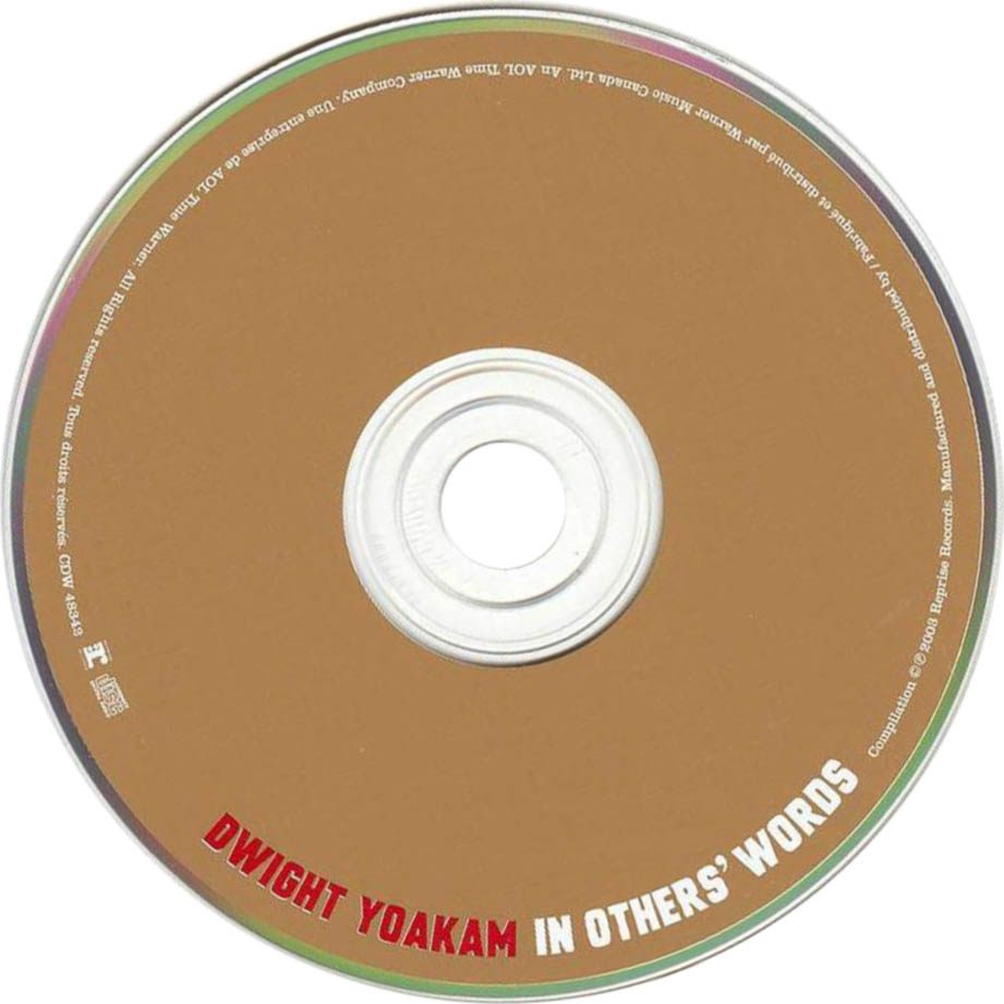 Cartula Cd de Dwight Yoakam - In Others' Words