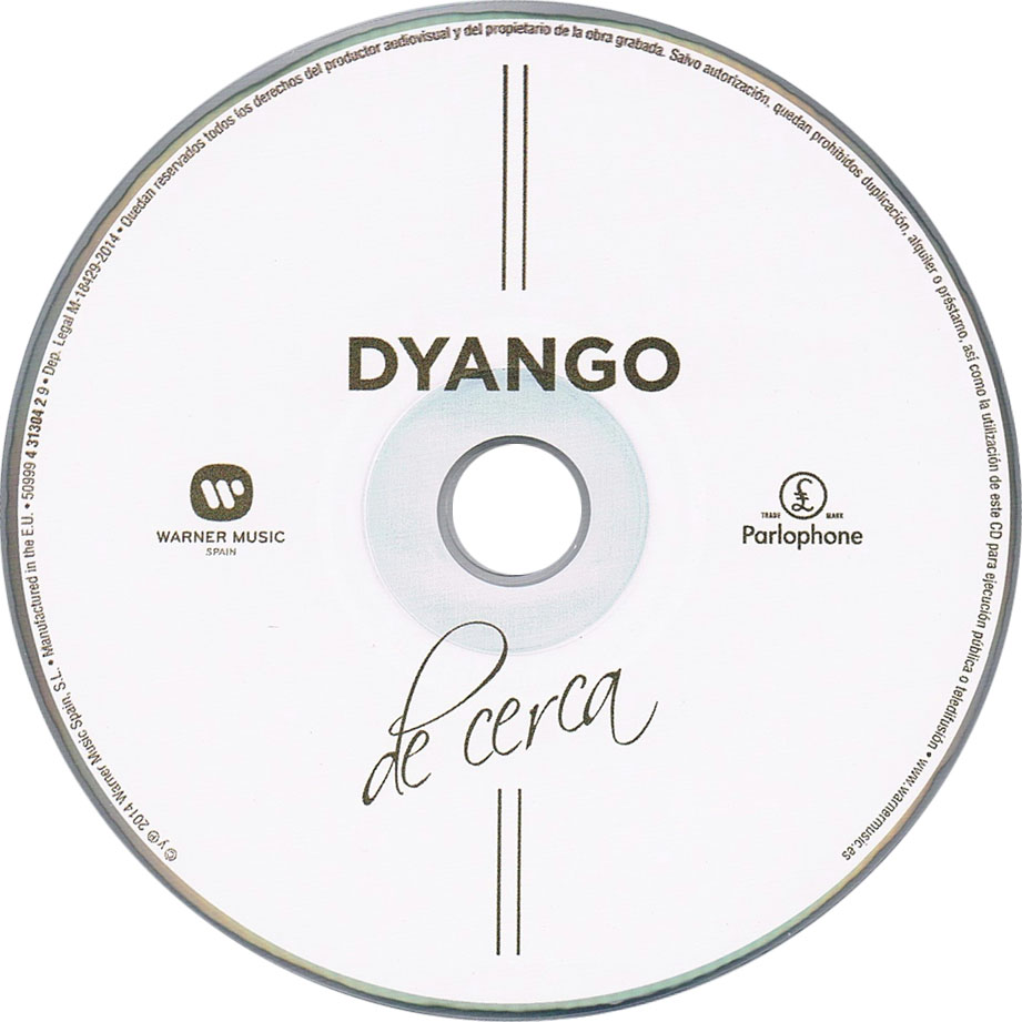 Cartula Cd de Dyango - De Cerca: 20 Canciones Esenciales