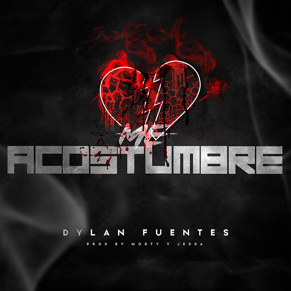 Cartula Frontal de Dylan Fuentes - Me Acostumbre (Cd Single)