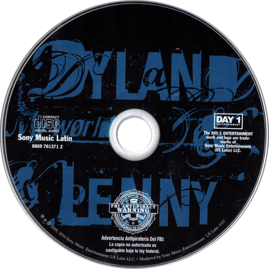 Cartula Cd de Dyland & Lenny - My World