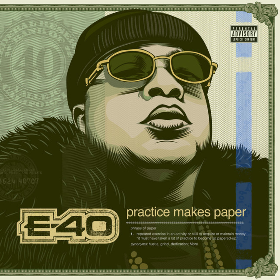 Cartula Frontal de E-40 - Practice Makes Paper