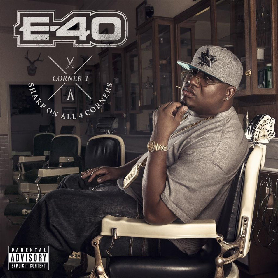 Cartula Frontal de E-40 - Sharp On All 4 Corners: Corner 1
