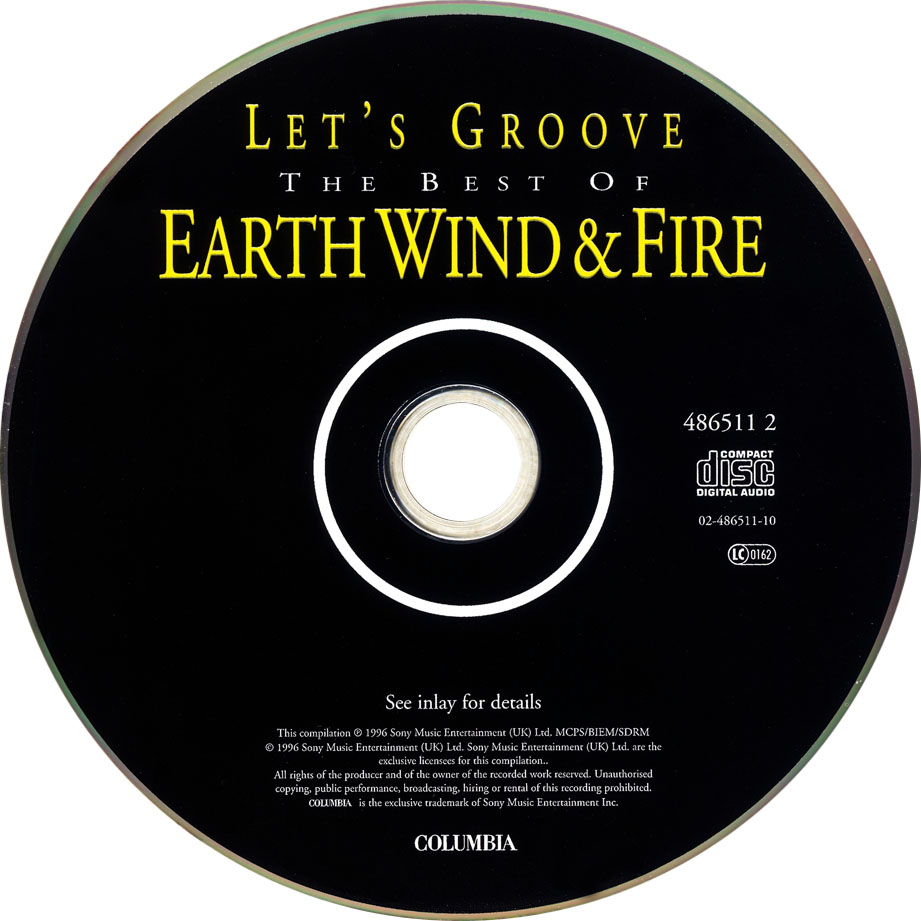 Cartula Cd de Earth, Wind & Fire - Let's Groove The Best Of Earth, Wind & Fire