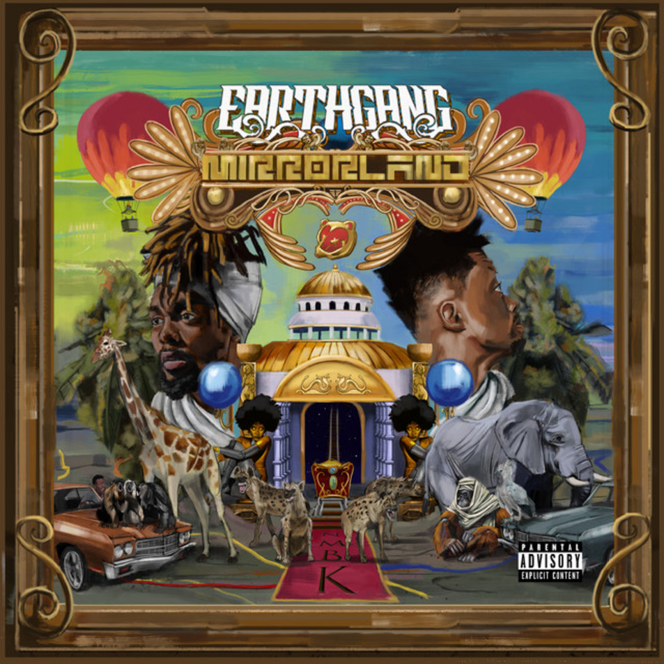 Cartula Frontal de Earthgang - Mirrorland