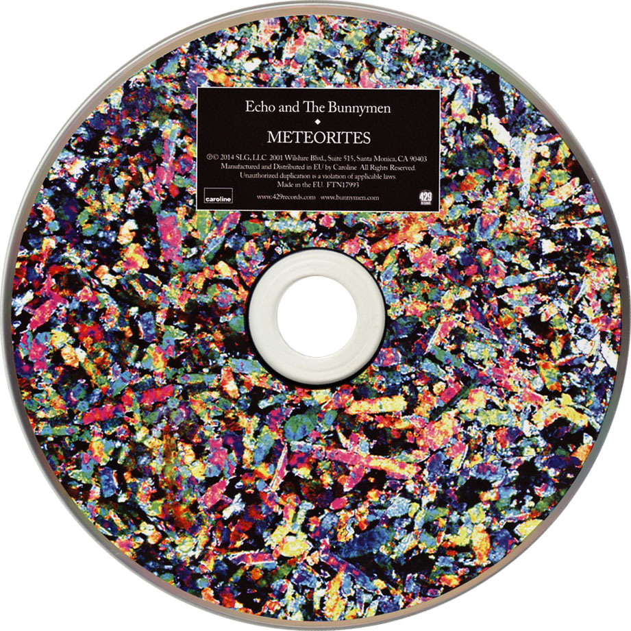 Cartula Cd de Echo & The Bunnymen - Meteorites (Deluxe Edition)