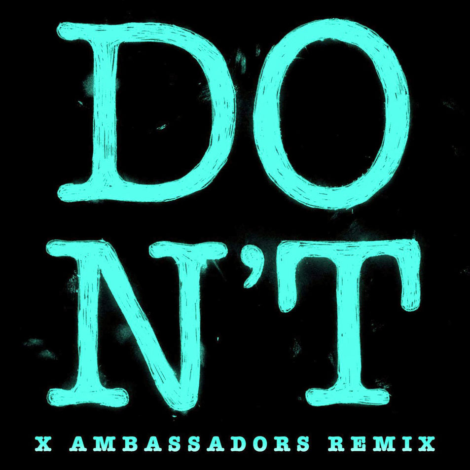 Cartula Frontal de Ed Sheeran - Don't (Xambassadors Remix) (Cd Single)