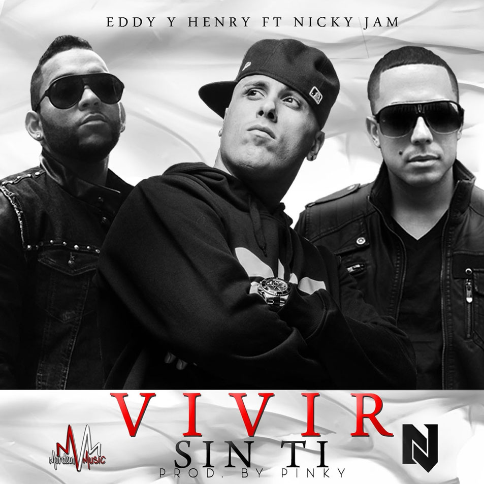 Cartula Frontal de Eddy & Henry - Vivir Sin Ti (Featuring Nicky Jam) (Cd Single)