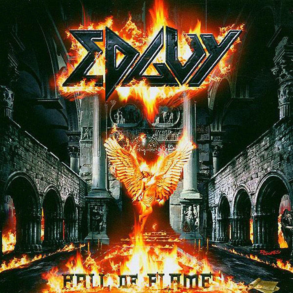 Cartula Frontal de Edguy - Hall Of Flames