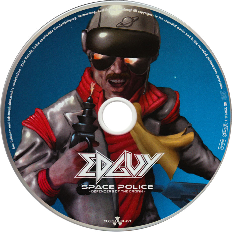 Cartula Cd1 de Edguy - Space Police: Defenders Of The Crown (Limited Edition)