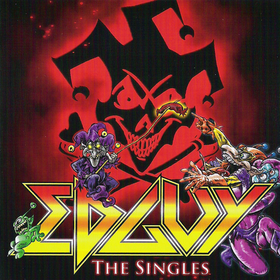Cartula Frontal de Edguy - The Singles