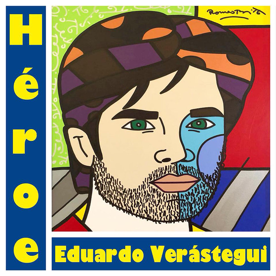 Cartula Frontal de Eduardo Verastegui - Heroe (Cd Single)