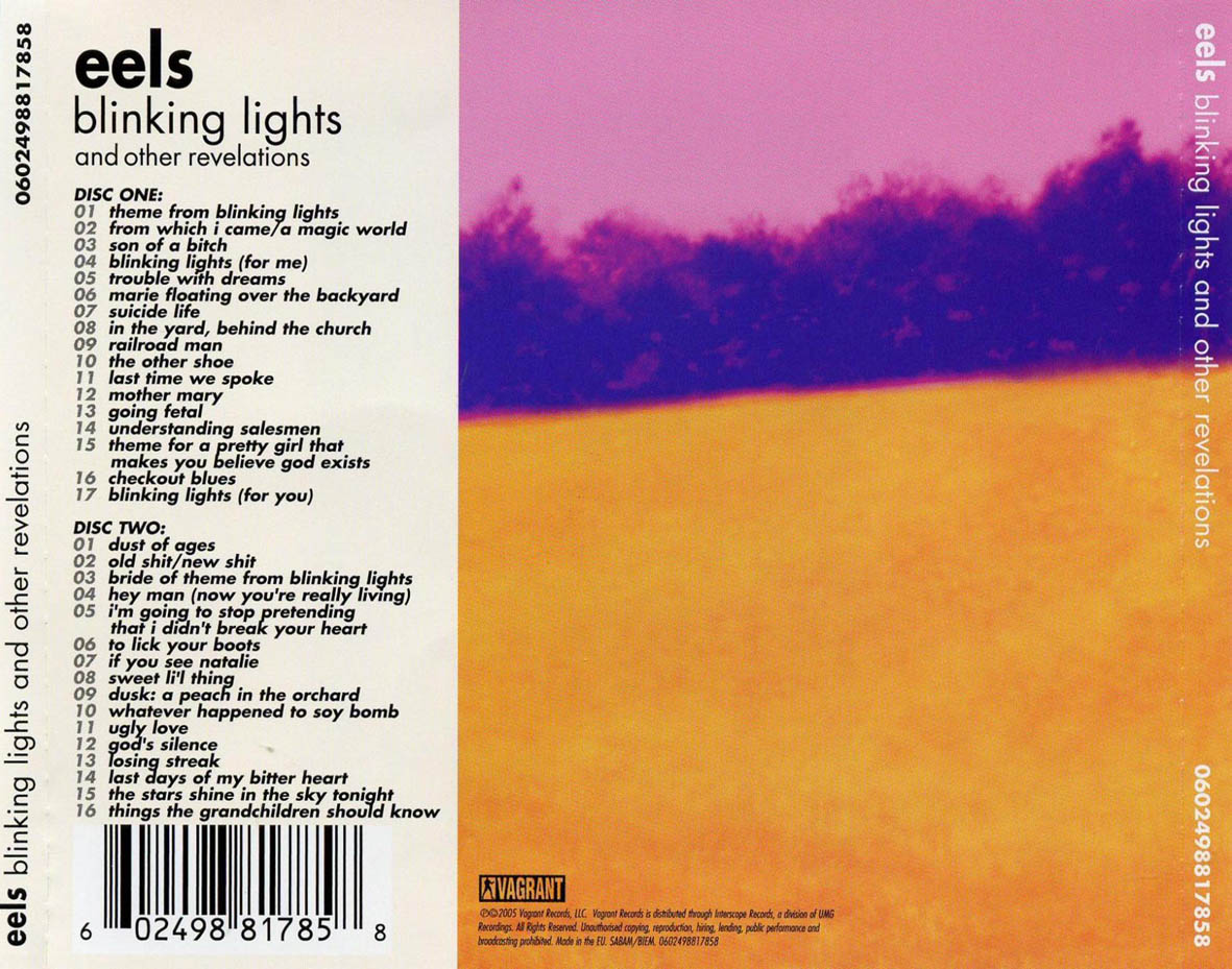 Cartula Trasera de Eels - Blinking Lights And Other Revelations
