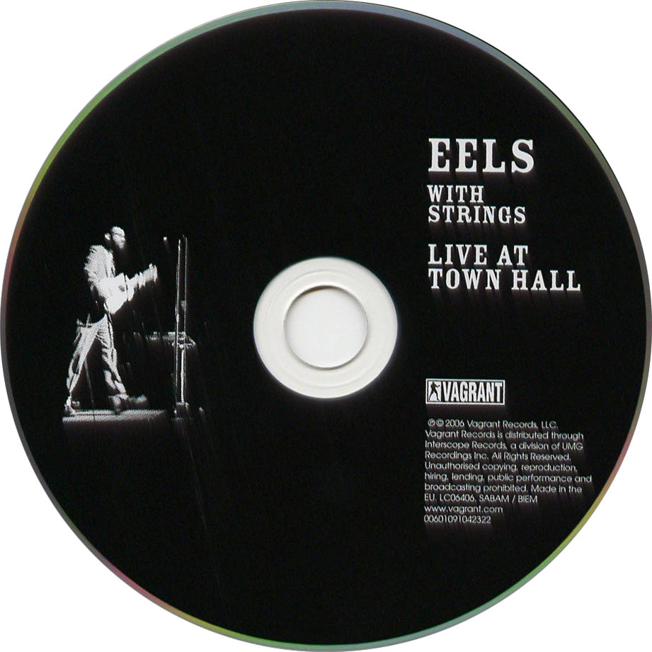 Cartula Cd de Eels - With Strings (Live At Town Hall)
