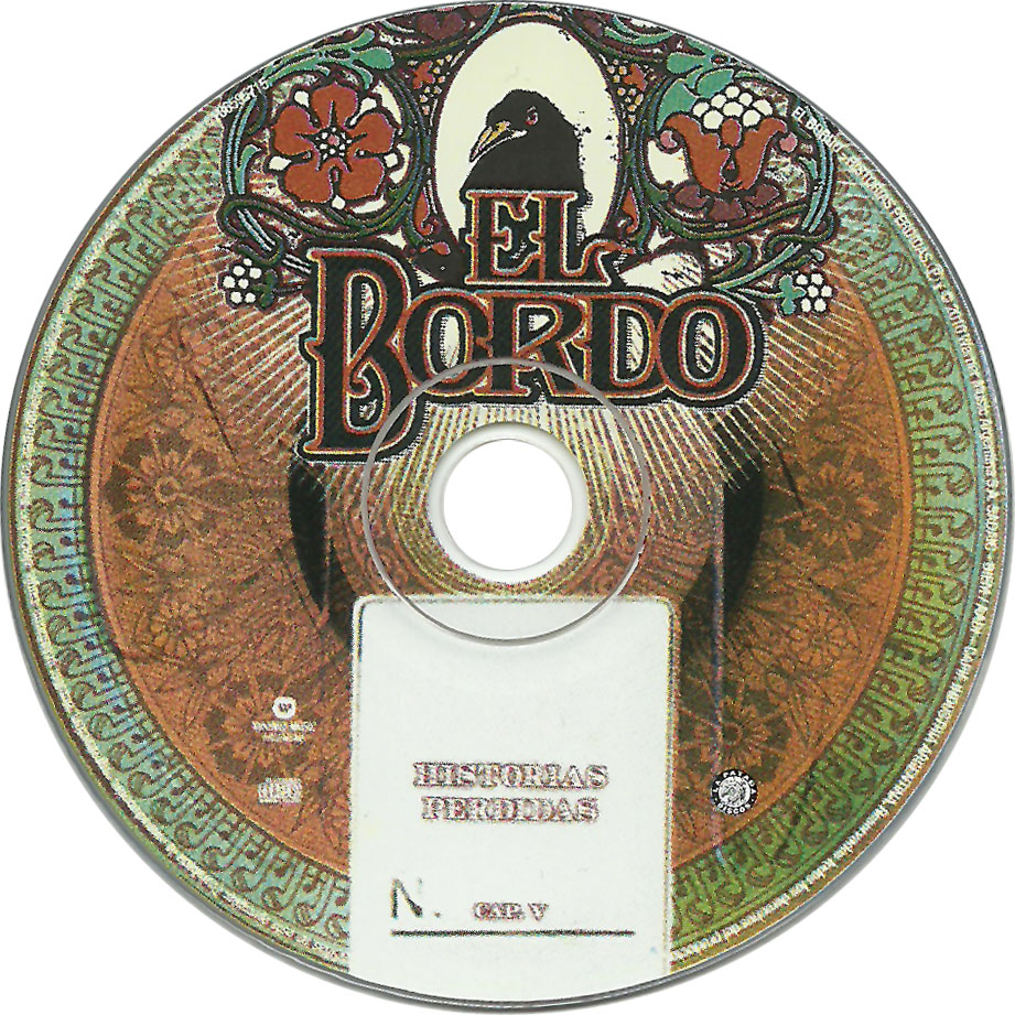 Cartula Cd de El Bordo - Historias Perdidas