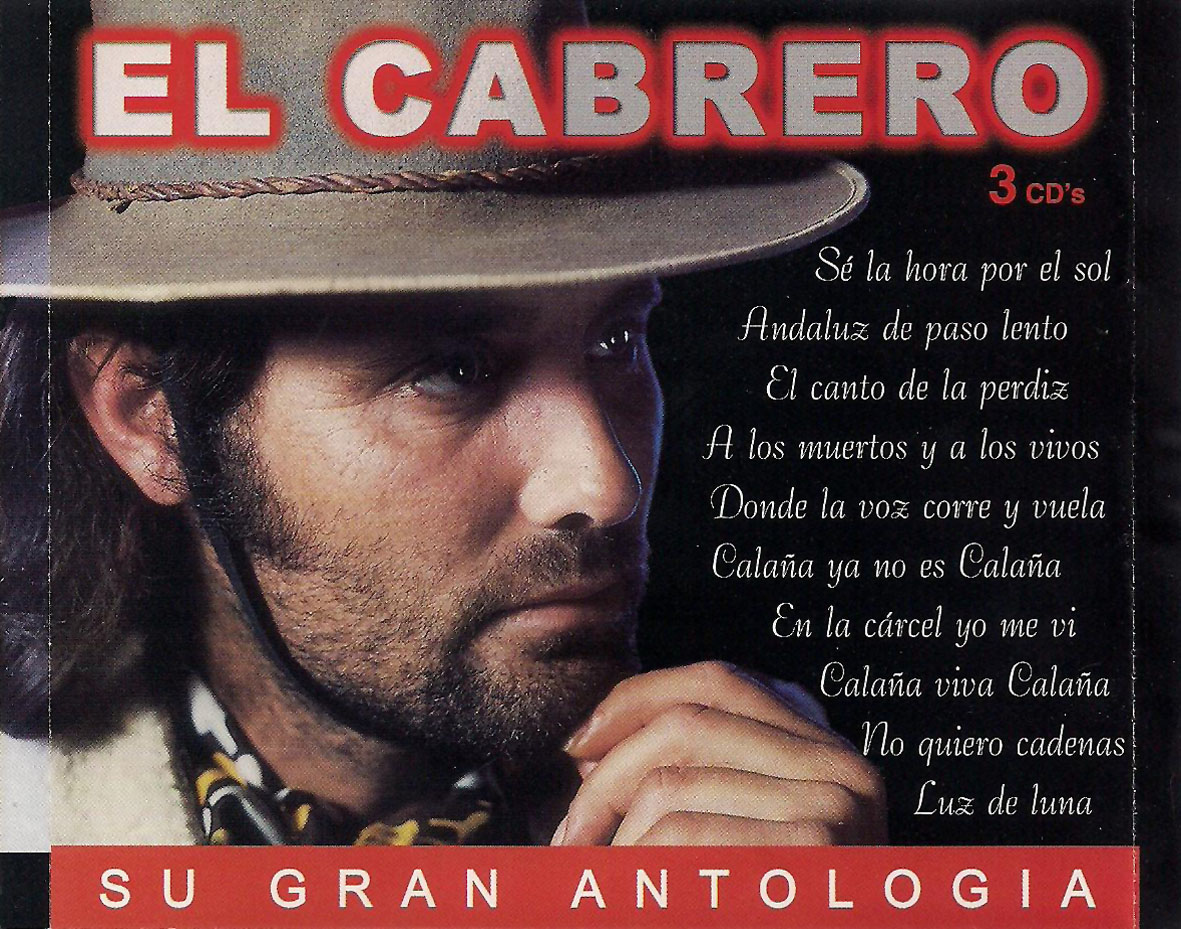 Cartula Frontal de El Cabrero - Su Gran Antologia