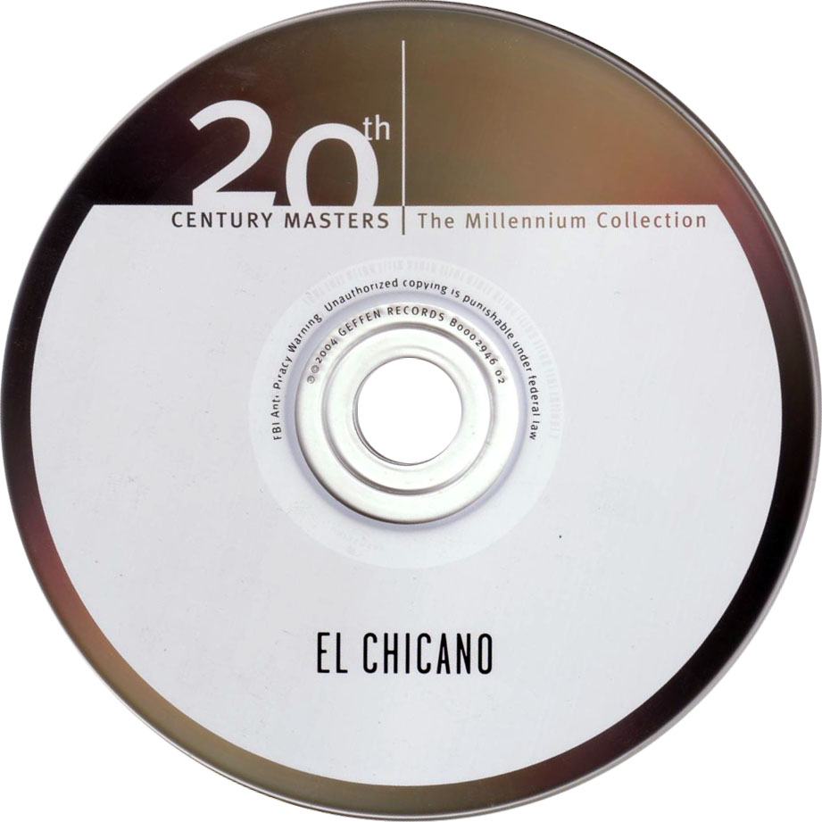 Cartula Cd de El Chicano - 20th Century Masters: The Best Of El Chicano