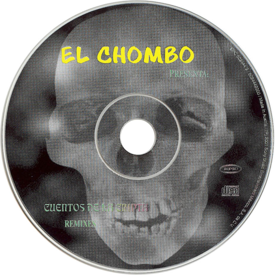 Cartula Cd de El Chombo - Cuentos De La Cripta Remixes