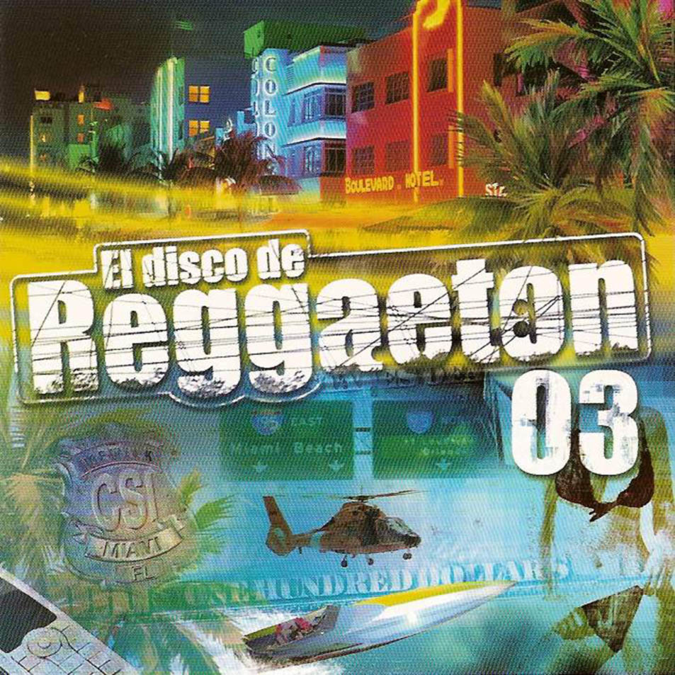 Cartula Frontal de El Disco De Reggaeton 03