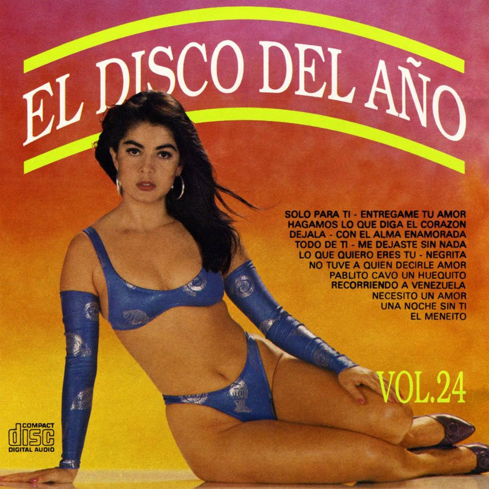 Cartula Frontal de El Disco Del Ao Volumen 24