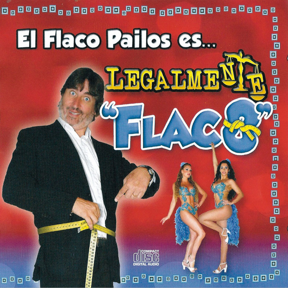 Cartula Frontal de El Flaco Pailos - Legalmente Flaco