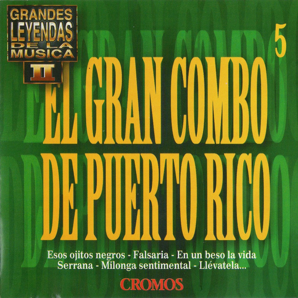 Cartula Frontal de El Gran Combo De Puerto Rico - Grandes Leyendas De La Musica II
