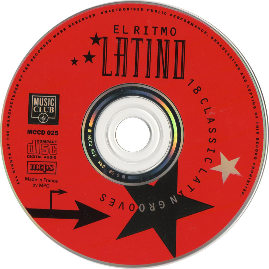 Cartula Cd de El Ritmo Latino: 18 Classic Latin Grooves